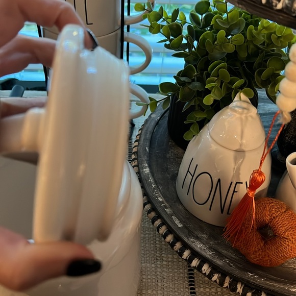 Rae Dunn Reindeer Snacks Kitchen Cookie Canister - Picture 10 of 10